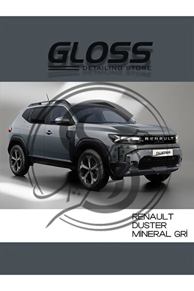 Gloss Detailing Renault Duster Uyumlu  Mineral Gri KQG - Profesyonel Çizik Ve...