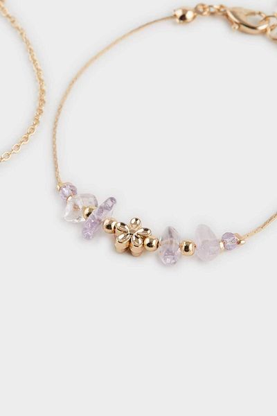 DeFacto Women's 3-Piece Gold Bracelet F3648Axns