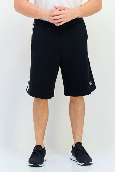 adidas Men Sportswear Fit Embroidered Logo Outdoor Shorts, Black