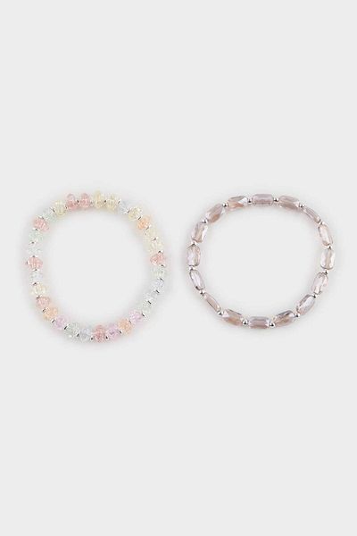 DeFacto Women's 2-Piece Stone Bracelet F3664Axns