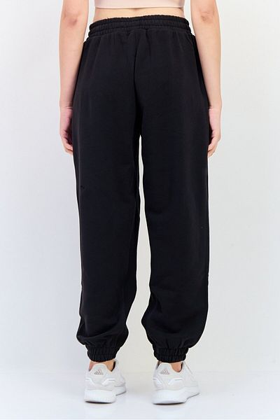 Puma Women Relaxed Fit Running Sweatpants, Black