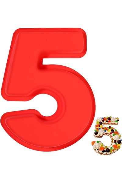 Choice 5 قوالب كيك رقمية كبيرة الحجم 10 بوصة من LMETJMA ثلاثية الأبعاد من 0 إ...