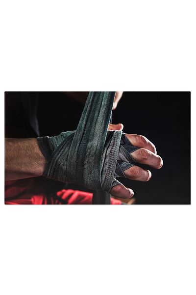 StoryGift Romania Canvas Print - The Power of Boxing: Athlete, Kickboxing, Health, Training, Power