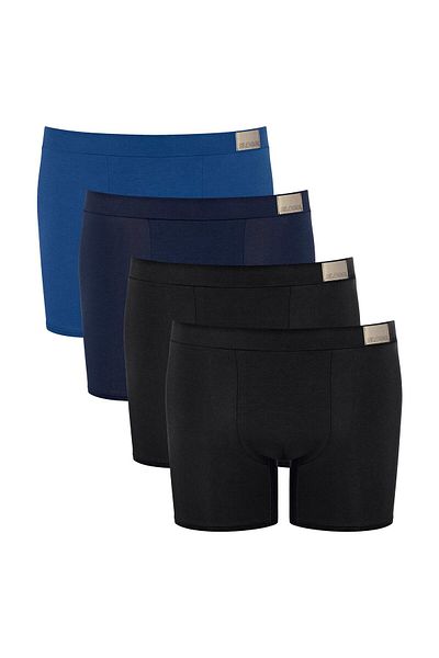 SLOGGI Herren Shorts, 4er Pack - GO Natural Short C4P, Boxershorts, Cotton Stretch