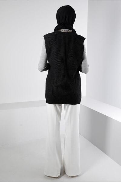 Alvina SIDE BUTTONED KNITWEAR SUEVETER 43245