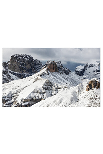 StoryGift Romania Tablou Canvas Culmile Inalte Ale Muntilor Cu Reflectie, Mountain, Peisaj, Natura, Reflectare 23