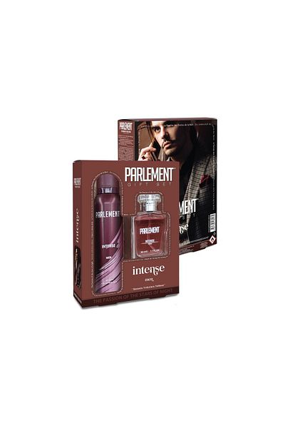 Parlement Kozmetik Intense Men's Parfum Set 50 ml 150 ml Deo Gift