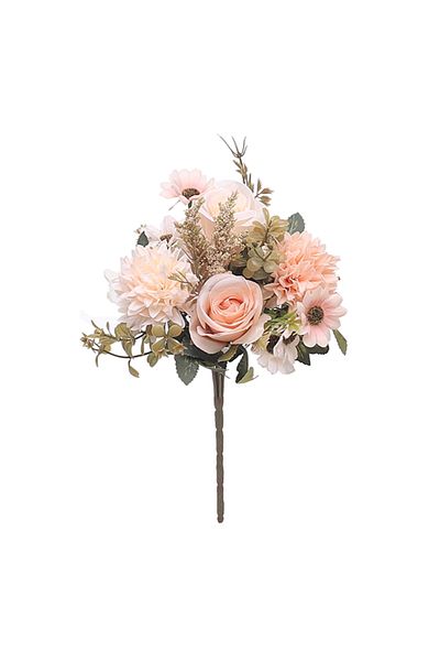 Choice Champagne Autumn Peony Artificial Silk Flower Rose Room Wedding Valentine's Day Decoration Christmas