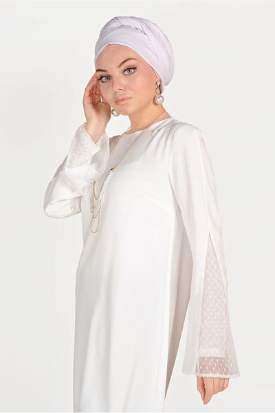 Alvina Tunic with Tulip Sleeves 40444
