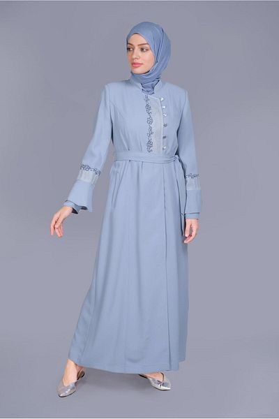 Alvina 10199 Μοντέλο Παράνυμφος με Διχτυωτό και Λεπτομέρεια Κεντήματος