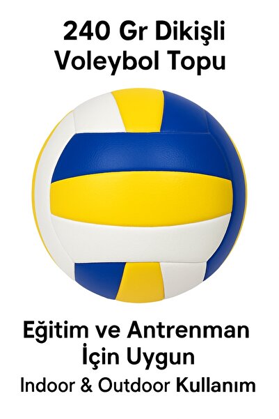 keyfisepet en keyifli sepet 240 Gr Dikişli Voleybol Topu | Eğitim ve Antrenman İçin Uygun | Indoor & Outdoor Kullanım