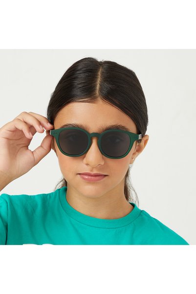 Babamio Skipper Kids Ages - 9-14 Years - Green Kids Sunglasses