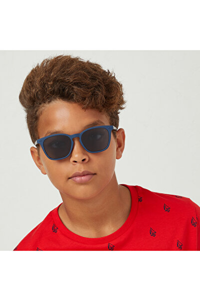 Babamio نظارات شمسية للأطفال من ماريا كيدز - من 9 إلى 14 عامًا - زرقاء