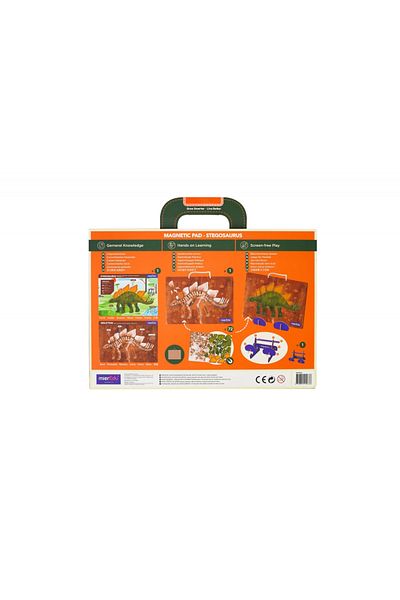 Mieredu Joc magnetic educativ -Stegosaurus