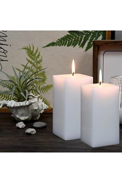 Other شمعة برائحة الفانيليا، لون أبيض، مصنوعة من مستخلصات نباتية طبيعية - تدو...