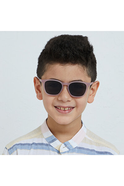 Babamio نظارات شمسية للأطفال من ماريا جونيور - من عمر 4 إلى 8 سنوات - وردية