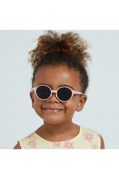 Babamio نظارات شمسية للأطفال من بابلز، من عمر 9 إلى 36 شهرًا، وردية اللون