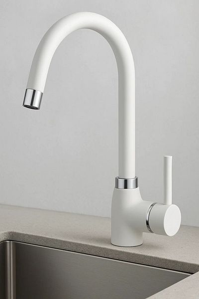Melfa Kitchen Faucet Brass Body, Ceramic Cartridge, Double Water Inlet with 5 Years Warranty