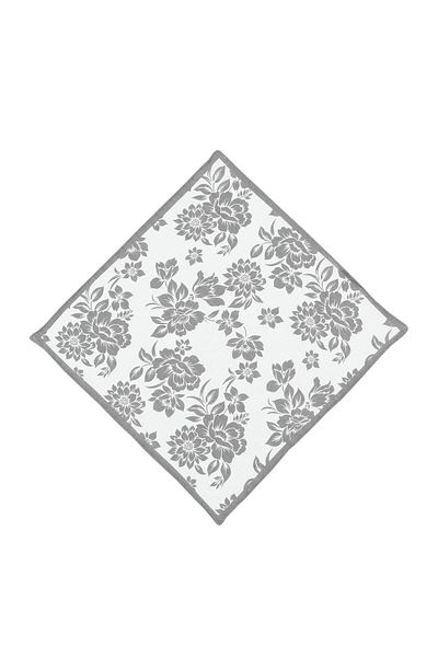 Kip 100% Linen Gray Handkerchief