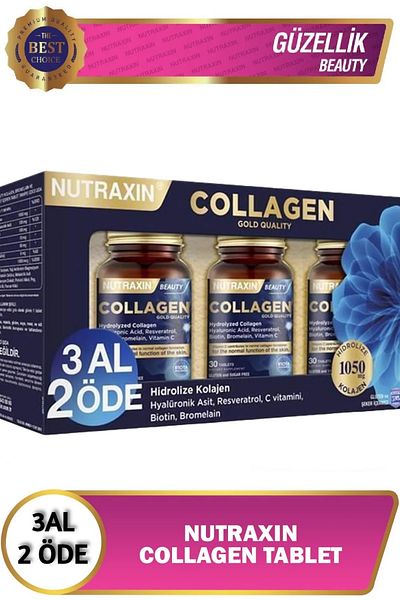 Nutraxin Goldquality Collagen - 3 Pack Pay 2 - 30 Tablets