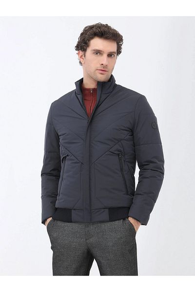 Kip Anthracite Color Woven Coat
