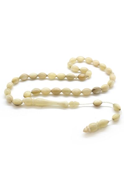 Tesbihane Barley Cut Ram Horn Rosary - Systemed, 101001858