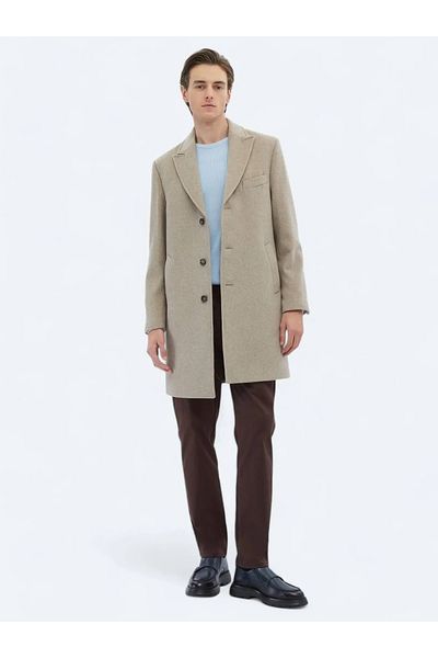 Kip Mink Woven Coat