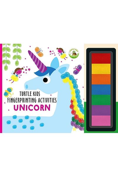 TURTLEKİDS Turtle Kids Fingerprinting Activities Unicorn