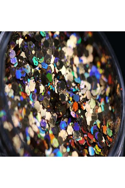 Kajol Beauty Holographic cosmetic glitter (nude) for makeup/bodyart PK102 KAJOL Beauty®, <1g