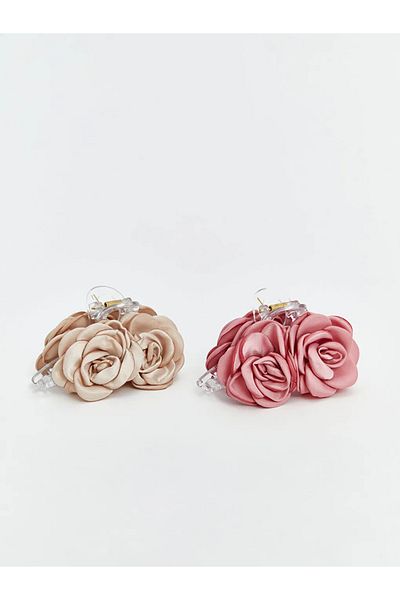 LC Waikiki Lcw Accessories Mixed Flower Figured Women's Latch Buckle