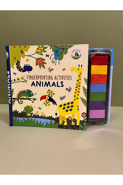 TURTLEKİDS Turtle Kids Fingerprinting Activities Animals