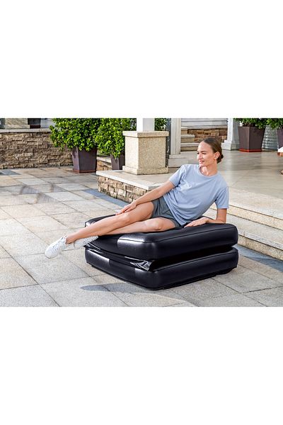 BESTWAY Inflatable Air Sofa - Comfortable and easy to store sofa for indoor and outdoor use