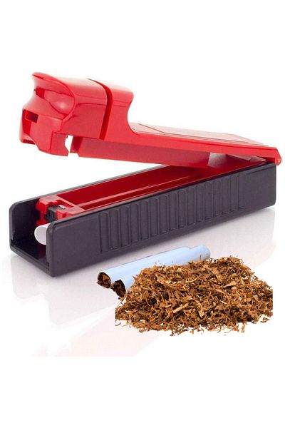MACVI Macvi® Manual Cigarette Rolling Machine, Set of 2, Tobacco Injector for Standard Tubes