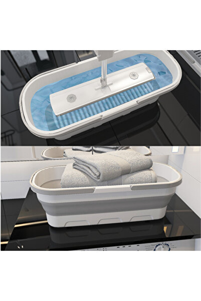 Viyogo Rectangular foldable basin, portable, 8 L, 56 x 25.5 x 17 cm