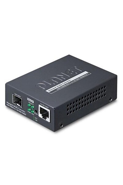 Planet PL-GT-915A Gigabit To 1000BASE-X Sfp Managed Media Converter
