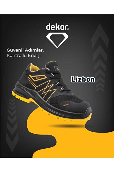 Dekor REMONT DEKOR LİZBON YAZLIK ÇELİK BURUNLU İŞ GÜVENLİĞİ AYAKKABISI