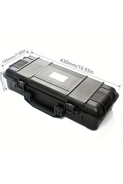 Choice 430x195x105mm Case Bag Organizer Storage Box Camera Photography Sights Sealed Shockproof Safety Prot