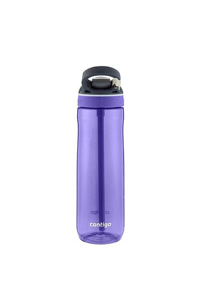 Contigo Cortland Train Single Handled Bass Inner Lid Water Flask 720ml 2191383 - Dark Purple