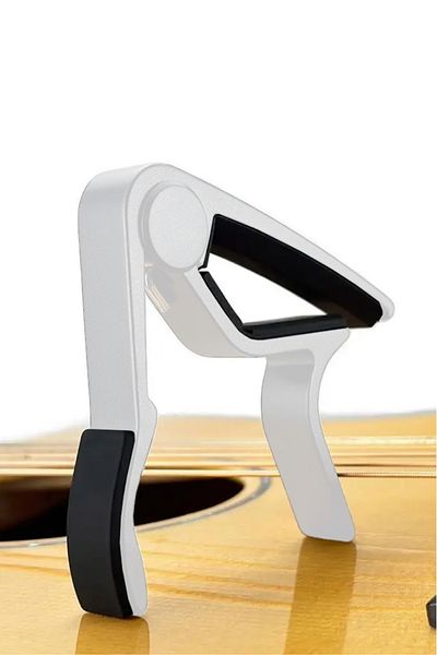 Lastvoice Lct-90Wh Guitar Capo Metal Capo Good Quality 5 Pcs Plectrums Gift