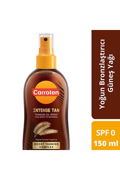 Carroten 150ml Intensive Tanning Without SPF - Intensive Bronzing Sun Oil