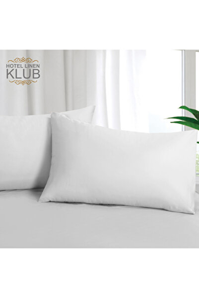 Hotel Linen Klub 2-Piece 100% Cotton Sateen Pillowcase (50x75cm) – Silky Soft Feel Like Satin, Hotel-Quality Bedding