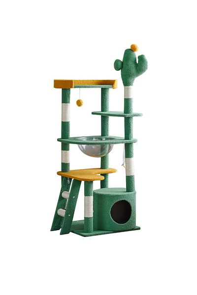 KidLe Cat Tree Oversized Capsule Cat Climbing Frame Large Cat Nest Four Seasons Universal