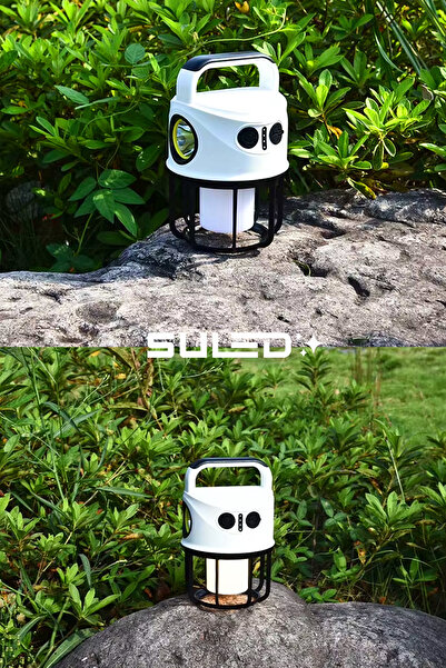 SULED Light Pro2 Işıldak Profesyonel Kamp Lambası ve Fener Şarjlı USB Powerbank Özellikli