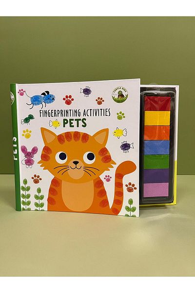 TURTLEKİDS Turtle Kids Fingerprinting Activities Pets