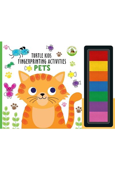 TURTLEKİDS Turtle Kids Fingerprinting Activities Pets