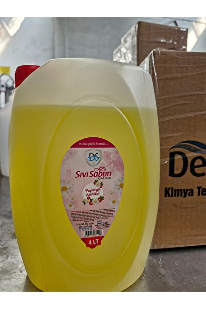 DERİNSU KİMYA KAVUN KOKULU SIVI SABUN 4 LT