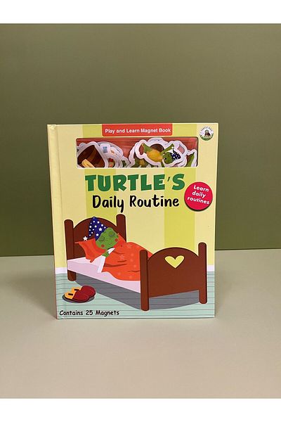 TURTLEKİDS Turtle's Daily Routine Magnet Book