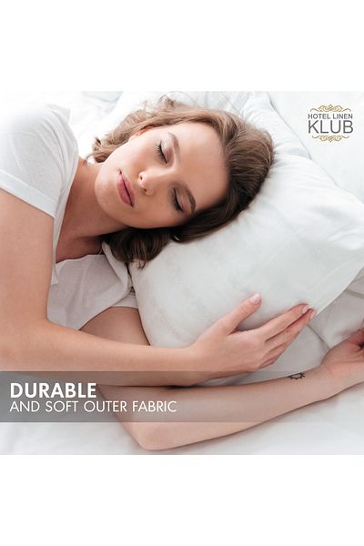 Hotel Linen Klub 2-Piece 100% Cotton Sateen Pillowcase (50x75cm) – Silky Soft Feel Like Satin, Hotel-Quality Bedding