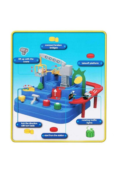 Generic Brand Mechanical Moving City Rescue Set
