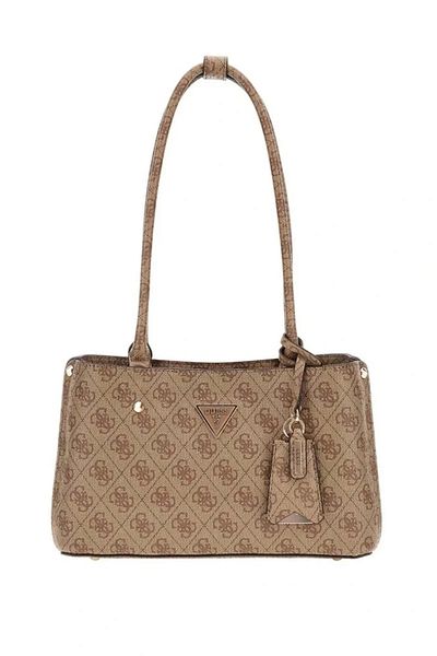 Guess Дамска чанта за през рамо Meridian, кафява, Hwsg8778090-ltl